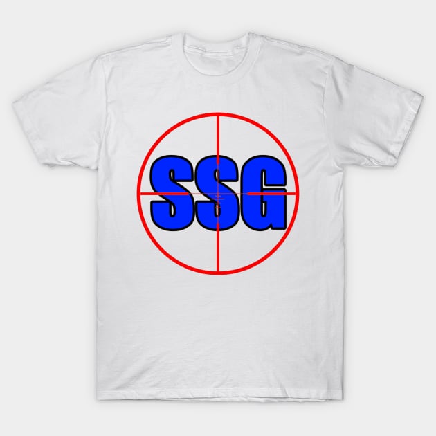 Blue SSG Logo T-Shirt by SpecSniper